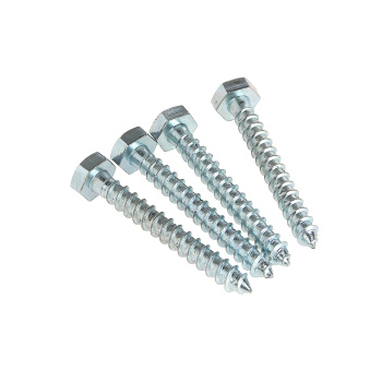 Шурупы по дереву BROZEX 10,0*80 шестигранник (4шт) *10/100