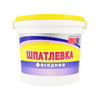 Шпатлевка фасадная акриловая 5 кг BROZEX