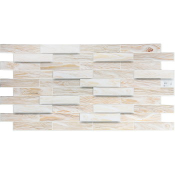 Панель ПВХ 980х480 мм GRACE, дуб беленый, 0.47 м²