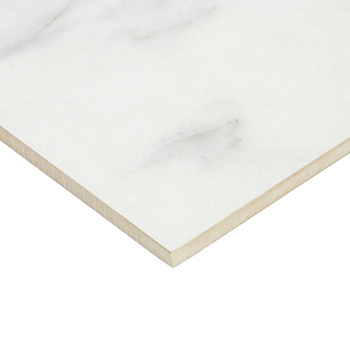 Керамогранит 1.44 м² Zerde Tile Stefano White, 600х600х10 мм, матовый, белый Керамогранит 1.44 м² Zerde Tile Stefano White, 600х600х10 мм, матовый, белый