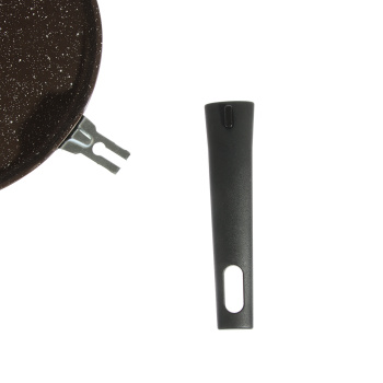 Сковорода алюм. а/приг.литая Kukmara "Мраморная" кофейн.Блинная d24см Съем.р. сбмк240-1а *1/6