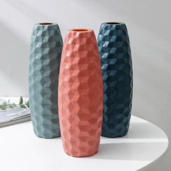 Ваза для цветов 6х4,5х22 см, цвет МИКС 7869428