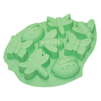 яяяФорма д/выпечки силиконовая "Лето" 27,5*21*3см 8 ячеек Marmiton (16082) *1/20