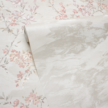 Обои  флиз OSTIMA Barbara фон (беж.) 89155 1.06*10м *6