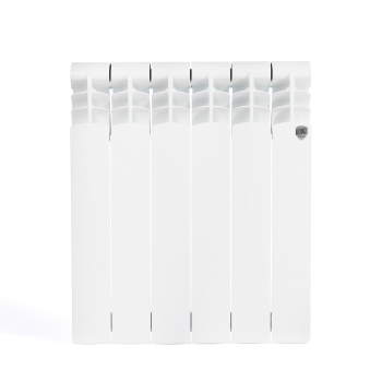 Радиатор алюминиевый 6 секций Royal Thermo Revolution, 500 мм, белый