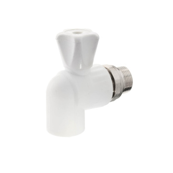 Кран шаровый PPRC д/радиаторов НР Ø 25-3/4" угловой *1/20