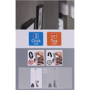 Подвес для системы подвеса ArtiTeq: леска + крюк 4 кг 9.5583 3589935