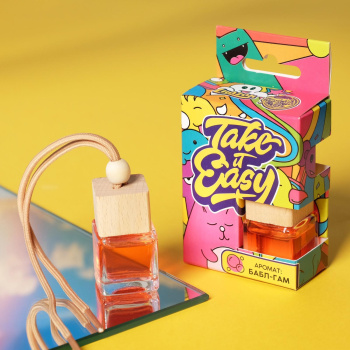 Ароматизатор подвесной в бутылочке размер XXL "Бабл-Гам" 5275515