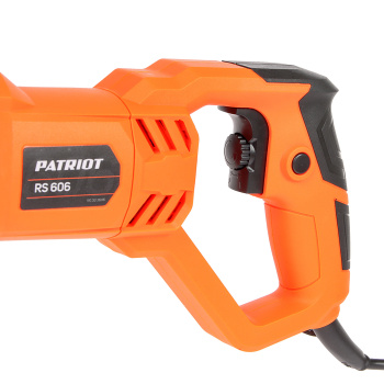 Пила сабельная 710Вт 2800ход/мин глуб.пропил. дер/мет 115/6мм ход20мм плав.пуск RS606 PATRIOT *1/6