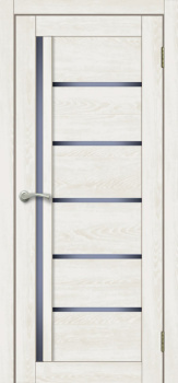 Дверное полотно остекленное BROZEX-WOOD Comfort-6, 2000х700х36 мм, светлый кедр 3D