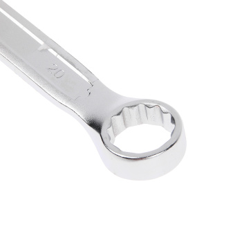 Ключ комбинированный 20мм холодный штамп CrV (70200) СЕРВИС КЛЮЧ *1/5/100