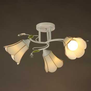 Люстра Verner Lighting А2685/3, 40 Вт, Е27, 3 лампы, белый