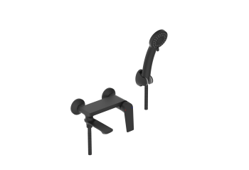 Смеситель для ванны "Potato" P30167-6 короткий излив (черный матовый) *1/10 Смеситель для ванны "Potato" P30167-6 короткий излив (черный матовый) *1/10