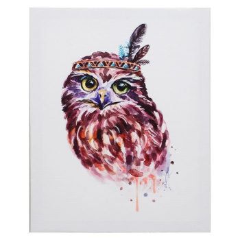 Картина на холсте  "Сова" 40*50 см 9438258