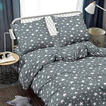 Постельное белье 1,5сп макосатин Amore Mio 23543 Stars, наволочки 70*70 - 2шт *1 Постельное белье 1,5сп макосатин Amore Mio 23543 Stars, наволочки 70*70 - 2шт *1