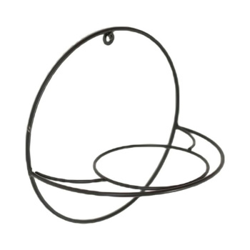 Подставка для цветов настен. металл. "Ларго" "Круг" внут. d кольца 125мм ПЛ4 ("VipSet") *2