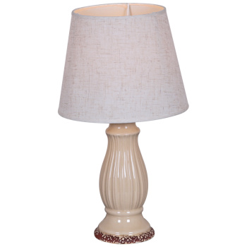 Лампа настольная 02016-0.7-01ZT (керамика+абажур)  *1/24 Лампа настольная 02016-0.7-01ZT (керамика+абажур)  *1/24