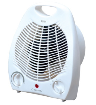 Тепловентилятор спираль 2000Вт EcoStar RUSH EFH-R2000DS-WT 3 режима, площадь обогрева ло 25кв.м *1/8 Тепловентилятор спираль 2000Вт EcoStar RUSH EFH-R2000DS-WT 3 режима, площадь обогрева ло 25кв.м *1/8