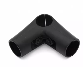 Соединитель 3-х труб угл. ЧЕРНЫЙ JF-66 *1/120