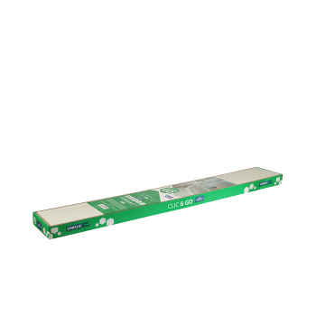 Ламинат Quick-Step Click & Go Дуб шелковый белый, 1.311 м², 33 класс, 1380х190х12 мм Ламинат Quick-Step Click & Go Дуб шелковый белый, 1.311 м², 33 класс, 1380х190х12 мм