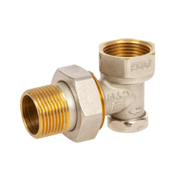 Клапан радиаторный запорный СТМ Термо, 3/4", угловой