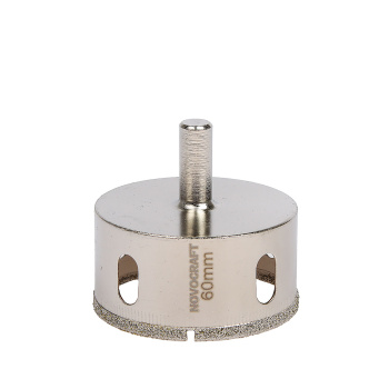 Коронка по стеклу/керамика 60мм алмазная (KAC060056301) Novocraft *1/10