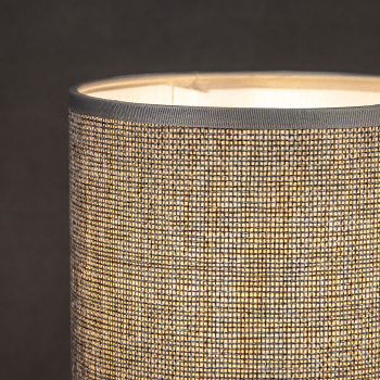 Лампа настольная 98231-0.7-01 GREY (керамика+абажур)  *1/18 Лампа настольная 98231-0.7-01 GREY (керамика+абажур)  *1/18