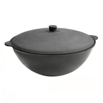 Казан чугунный 25,0л с Крышкой d верха 532мм (25,0-КАл) арт.920 (Балезино) *1