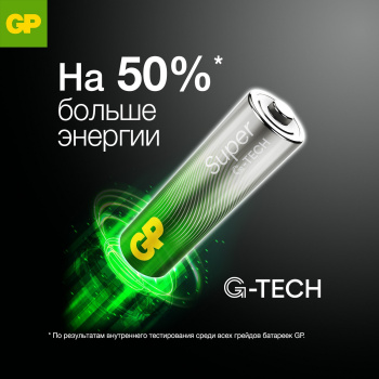 Элемент питания C (LR14) GP Super Alkaline 14AA21-2CRSBC2, 2 шт. Элемент питания C (LR14) GP Super Alkaline 14AA21-2CRSBC2, 2 шт.