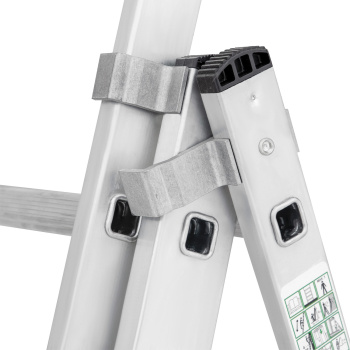 Лестница многофункциональная складная алюм. 3х 8ступ.,общ.дл.4,74м,max н.150кгNV1230 1230308 "НВ" *1