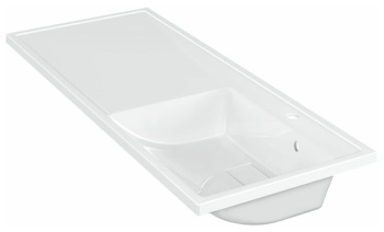 Раковина Paola Magenta 120, правая, кронштейн левый, 120x50x17.8 см