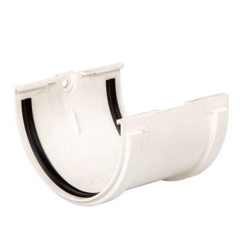 Соединитель желоба 120 мм Docke Standard, белый