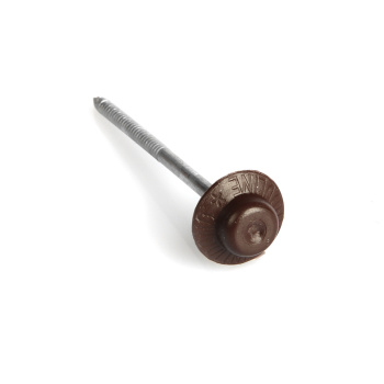 Гвозди 75х3.1 мм кровельные Ондулин, литая шляпка, 100 шт., коричневый