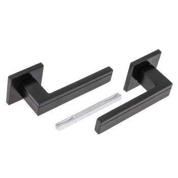 Ручка раздельная ЧЕРНЫЙ матовый H-30153-A-BLM Slim Code Deco *1/18