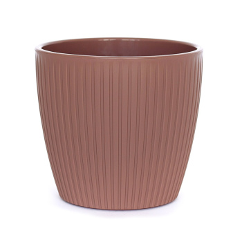 Кашпо пластм. "Эви" 3,0л d175мм выс.155мм Инжир AME-3-05 ("VipSet") *1/12