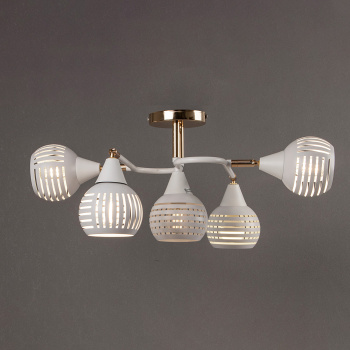 Люстра 70059-3.3-05 FG+WH Е14 S=30м2   *2