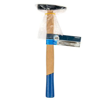 Молоток 0,1кг кованый деревян.ручка "TOOLBERG" (арт.3302201) *1/12/120