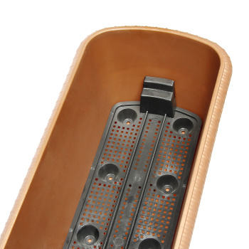 Ящик д/цветов пластм. "Lе Jardin" 60х19х15см с др.реш. прик.вент. Бронза кор.109-5 (Tek.A.Tek)*1/10 Ящик д/цветов пластм. "Lе Jardin" 60х19х15см с др.реш. прик.вент. Бронза кор.109-5 (Tek.A.Tek)*1/10