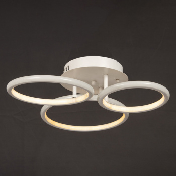 Люстра Verner Lighting YT114/3, 70 Вт, 3000-6500 K, 3 режима, пульт д/у, белый Люстра Verner Lighting YT114/3, 70 Вт, 3000-6500 K, 3 режима, пульт д/у, белый