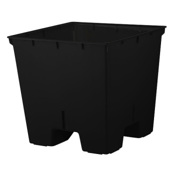 Кашпо пластм. "London CUBE" 11,6л 250х250мм h238мм со вставкой Белоснежный жасмин IG780110048 *1/6