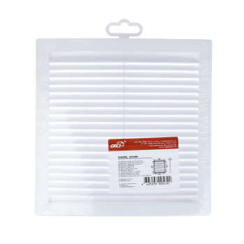 Решетка вентиляционная 200х200мм 2020РЦ (с сеткой) Эковент *1/35