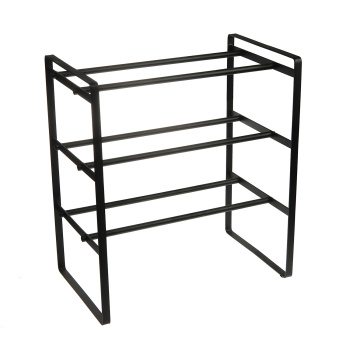 Обувница телескопическая 3 полки 40-70 см Overtop *1