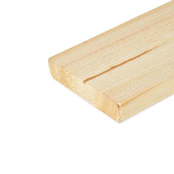 Доска 20х96х3000 мм, строганая, цельная, сорт АВ