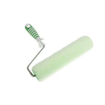 Валик микрофибра 240мм "Профи" d-8мм бел-зеленый микс (Акор) *1/20