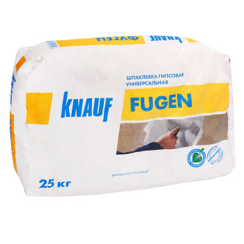 Шпаклевка гипсовая KNAUF Fugen, универсальная, 25 кг