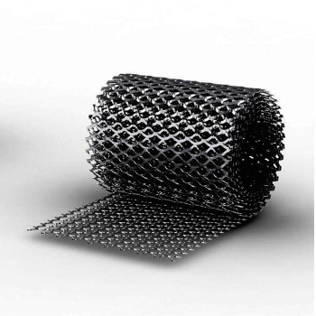 Сетка ЦПВС 10х1 м Мастер Сеткин, 8х8 мм, 1.2 мм, средняя, черный