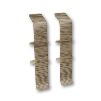 Соединитель IDEAL Deconika, 70 мм, 228 дуб классик, 2 шт.