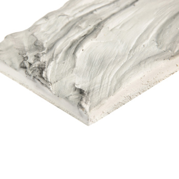 Гипсовая плитка 242х61 мм ЭлитПроф «Брус», 0.5 м², серый