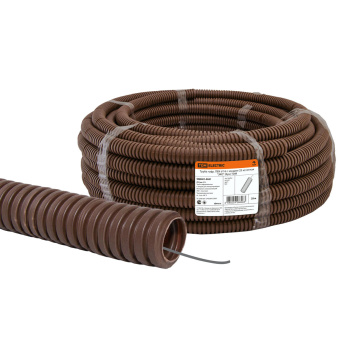 Труба ПВХ гофро с зонд. d16мм(25м) "Эко" БУК TDM SQ0401-0041 аналог КЦ814 *1