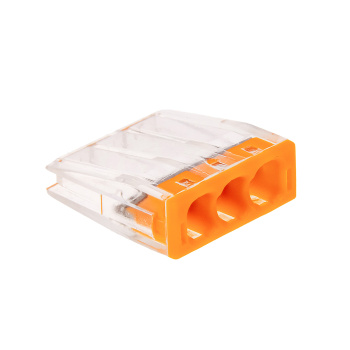 Клемма строительно-монтажная КБМ-2273-233 (2,5мм2) с пастой (3 конт в уп5шт) SQ0517-0122*1/20